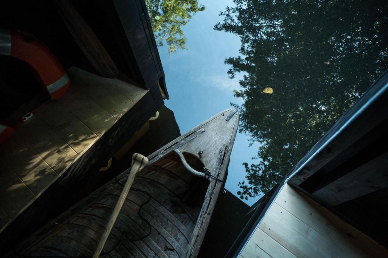 Ecolodge Le Bruit De L'Eau Saint-Quentin-en-Tourmont Extérieur photo